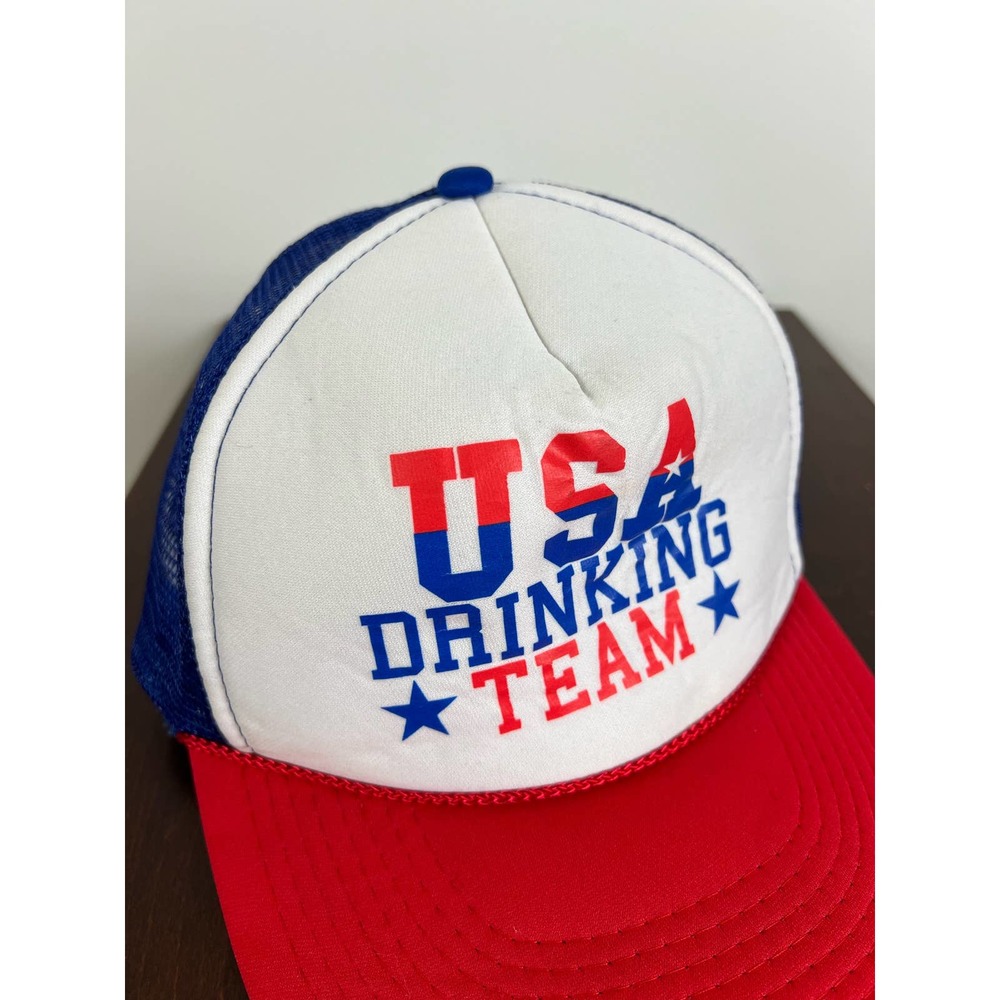 USA Drinking Team red white and blue SnapBack - Picture 6 of 7